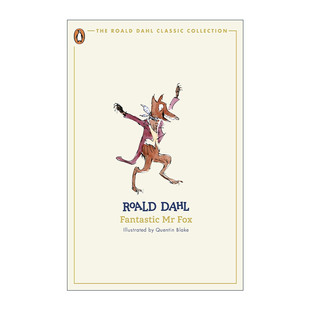 小说 Fantastic 狐狸爸爸 英文原版 2024新封面版 进口英语原版 Fox 英文版 书籍 了不起 昆汀布莱克插画 罗尔德达尔经典