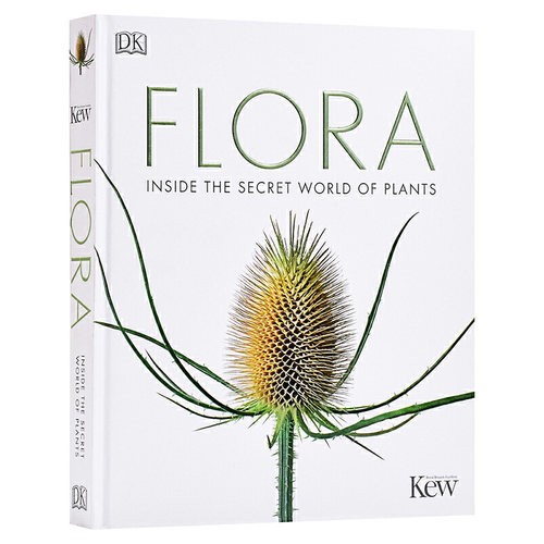 花 植物的秘密世界 英文原版 Flora Inside the Secret World of Plants DK百科系列 植物科普百科读物 精装 英文版原版英语书籍 - 封面