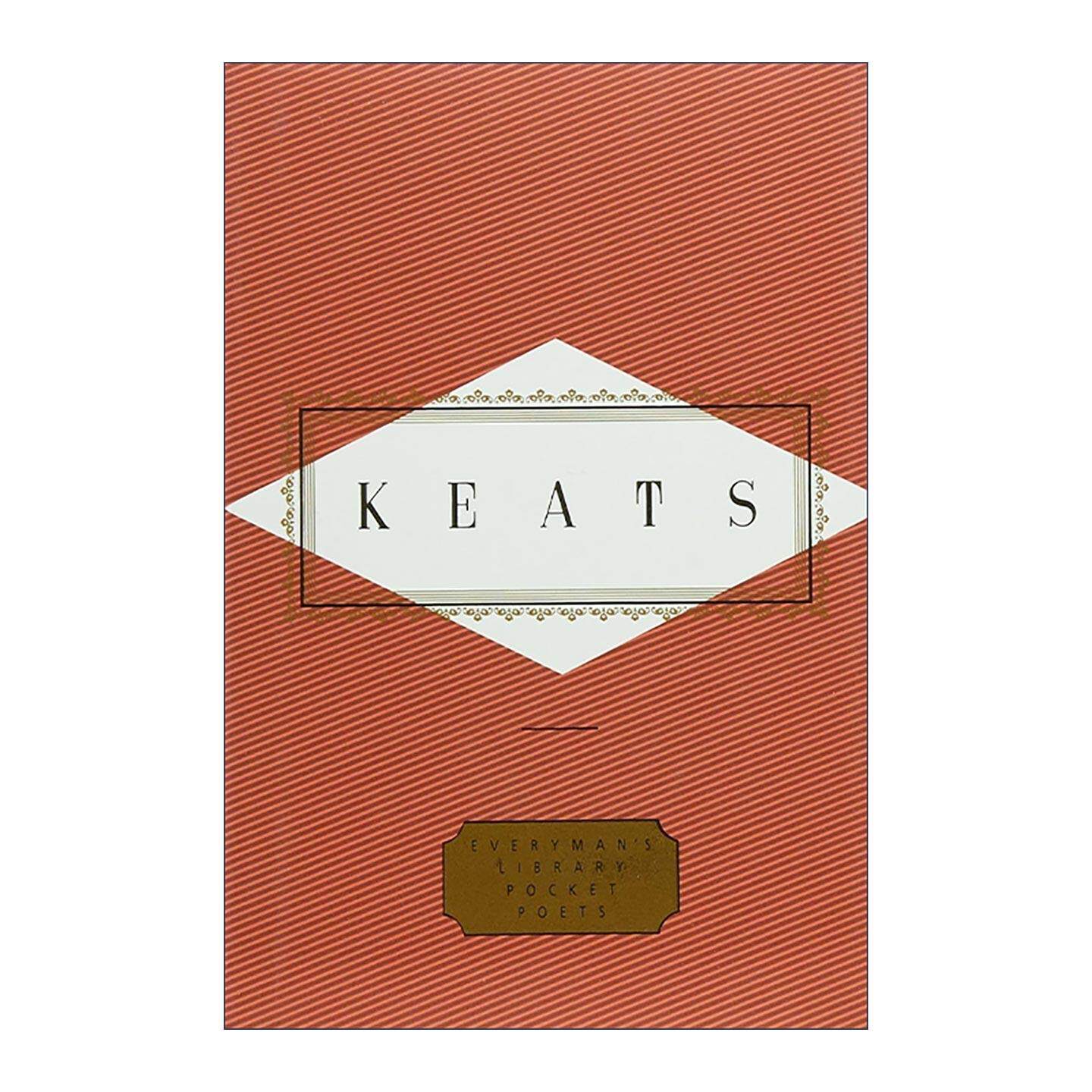 英文原版 Keats Poems 济慈诗选 英国浪漫主义 Everyman精装收藏版 英文版 进口英语原版书籍