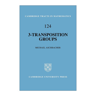 英文原版 2-Transposition Groups 3-对换群 剑桥数学丛书系列 英文版 进口英语原版书籍