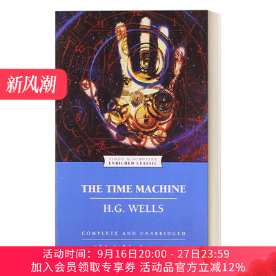 时间机器 英文原版小说 The Time Machine Enriched Classics系列 英文版 进口英语原版书籍