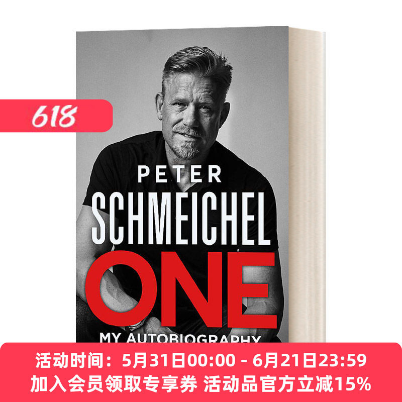 英文原版 One My Autobiography 彼得舒梅切尔自传 丹麦足球门将 英文版 进口英语原版书籍