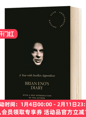 英文原版 A Year With Swollen Appendices 布莱恩·伊诺日记散文集 英文版 进口英语原版书籍