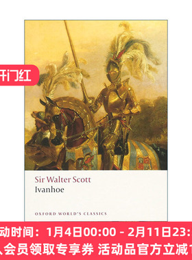 英文原版 Ivanhoe 艾凡赫 劫后英雄传 司格特 牛津世界经典系列 英文版 进口英语原版书籍