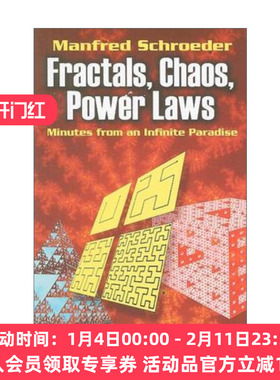 分形 英文原版 Fractals Chaos Power Laws 混乱 幂定律 Manfred Schroeder 英文版 进口英语原版书籍