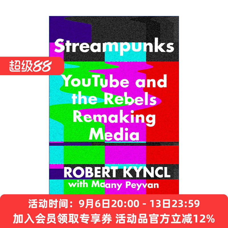 订阅 英文原版 Streampunks 数字时代的商业变现路径 YouTube的变现之路 精装 英文版 进口英语原版书籍
