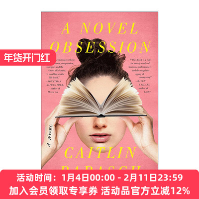 英文原版 A Novel Obsession 新奇的迷恋 心理小说 Caitlin Barasch 英文版 进口英语原版书籍