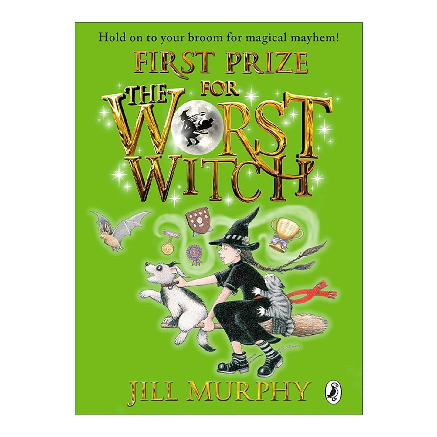 英文原版 First Prize for the Worst Witch 糟糕的女巫得第一名 精装儿童小说 英文版 进口英语原版书籍
