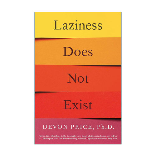 英文原版 Laziness Does Not Exist 懒惰并不存在 美国社会心理学家Devon Price 英文版 进口英语原版书籍