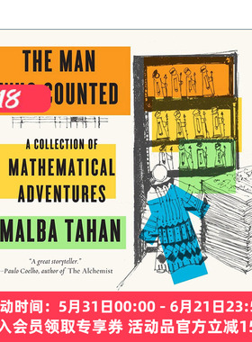 英文原版 The Man Who Counted 数学天方夜谭 奇幻的经典数学冒险故事 Malba Tahan 英文版 进口英语原版书籍