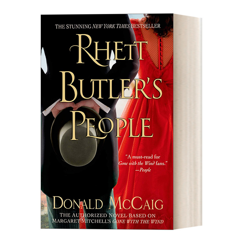 英文原版 Rhett Butler's People白瑞德周围的人飘乱世佳人续集英文版进口英语原版书籍