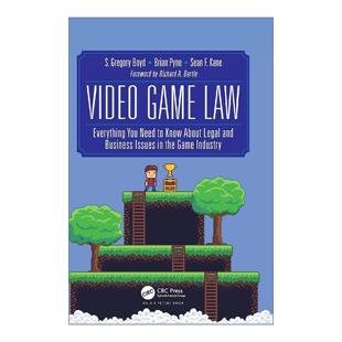 英文原版 Video Game Law 电子游戏法 游戏行业法律与商业问题全解 精装 英文版 进口英语原版书籍