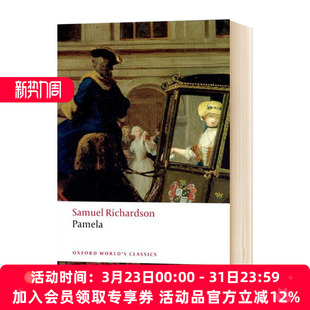 Samuel 英语书籍 英文原版 进口原版 英文版 Richardson 系列 牛津世界经典 Pamela 帕梅拉 华研原版