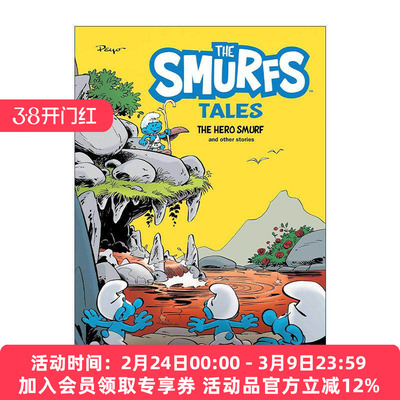 英文原版 The Smurf Tales 9 蓝精灵故事9 图像小说 英文版 进口英语原版书籍