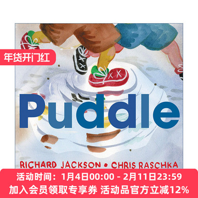 水坑  英文原版 Puddle 凯迪克奖得主克里斯拉斯卡 精装绘本 英文版 进口英语原版书籍