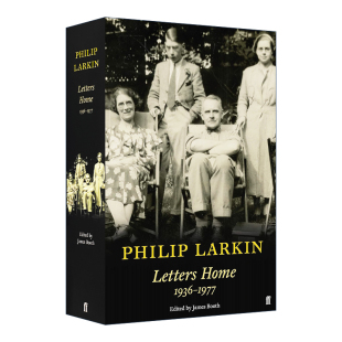 英文版 书籍 Letters 拉金未曾公开发表过 家庭信件 菲利普·拉金家书 Larkin Home 进口英语原版 英文原版 精装 Philip