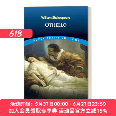 奥赛罗 英文原版 Othello 莎士比亚 Dover Thrift Editions 英文版 进口英语原版书籍