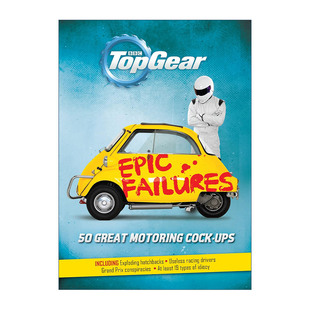 疯狂汽车秀 英文原版 Top Gear Epic Failures 废车奇观大赏 精装 英文版 进口英语原版书籍
