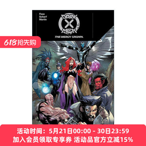 英文原版 Dark X-Men The Mercy Crown 黑暗x战警 仁慈之冠 漫威漫画 Steve Foxe 英文版 进口英语原版书籍
