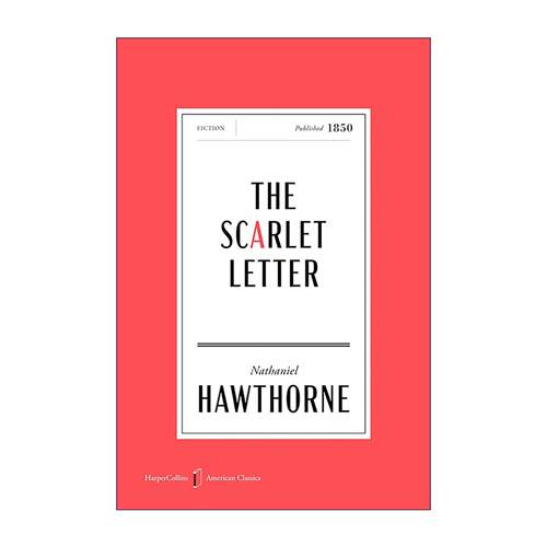 英文原版 The Scarlet Letter 红字 美国经典系列 英文版 进口英语原版书籍
