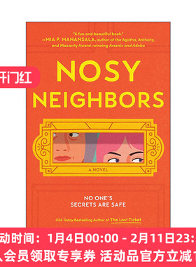 英文原版 Nosy Neighbors 吵闹的邻居 推理悬疑小说 Freya Sampson 英文版 进口英语原版书籍