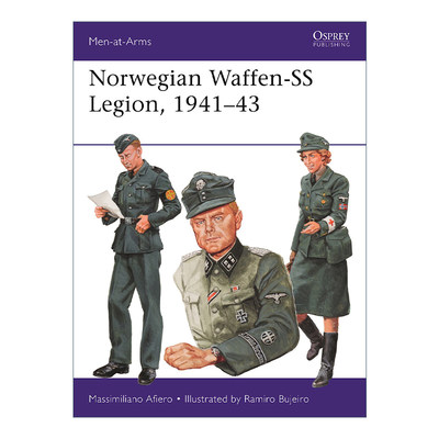 英文原版 Norwegian Waffen-SS Legion 1941–43 二战挪威党卫军军团 历史上的军队系列 英文版 进口英语原版书籍