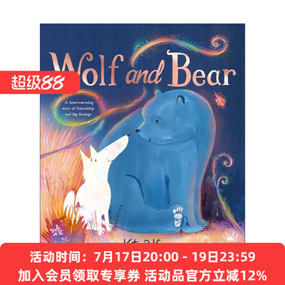 英文原版 Wolf and Bear 2024克劳斯·佛兰科奖长名单 狼与熊 关于友谊和大感情的温馨故事 英文版 进口英语原版书籍
