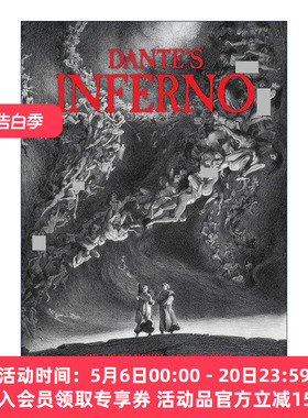 英文原版 Dante's Inferno 但丁神曲 地狱篇 改编版漫画 幻想曲2000导演保罗·布里兹 精装 英文版 进口英语原版书籍