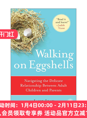 英文原版 Walking on Eggshells 如履薄冰 经营成年子女与父母之间的微妙亲子关系 Jane Isay英文版 进口英语原版书籍