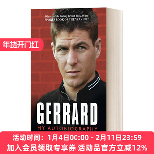 英文原版 Gerrard 杰拉德自传 英文版 进口英语原版书籍