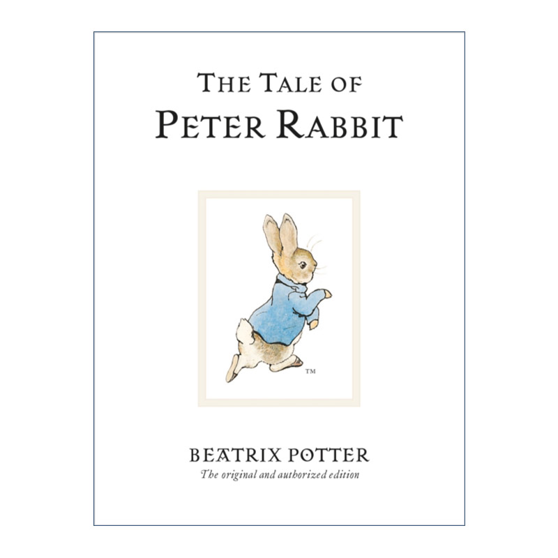 彼得兔的故事经典版英文原版 The Tale of Peter Rabbit毕翠克丝·波特经典绘本精装英文版进口英语原版书籍