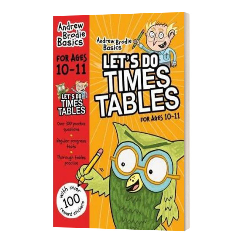 英文原版 Let's do Times Tables 10-11 一起做乘法吧 10-11岁 孩子家庭自学练习册 英文版 进口英语原版书籍