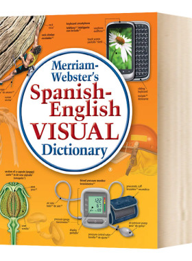 韦氏西班牙语 英语视觉词典 英文原版 Merriam Webster's Spanish English Visual Dictionary 双语词典 英文版进口学习工具书