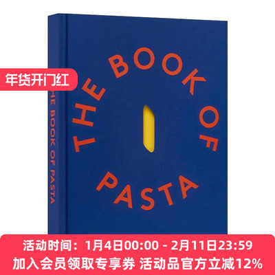 英文原版 The Book of Pasta 意面之书 意大利Barilla烹饪学院 正宗意面烹饪食谱 精装 英文版 进口英语原版书籍