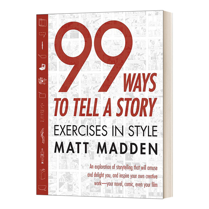 英文原版 99 Ways to Tell a Story Exercises in Style一个故事的99种讲法英文版进口英语原版书籍-封面