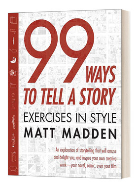 一个故事的99种讲法 英文原版 99 Ways to Tell a Story Exercises in Style 英文版 进口英语原版书籍