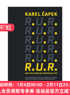 英文原版 R.U.R and the Vision of Artificial Life The MIT Press 万能机器人与人工生命的愿景 Karel Capek卡雷尔·恰佩克 戏剧