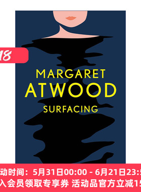 英文原版 Surfacing 浮现 Margaret Atwood玛格丽特·阿特伍德 英文版 进口英语原版书籍