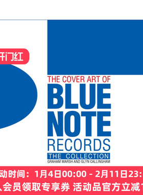 英文原版 The Cover Art of Blue Note Records 蓝色音符爵士厂牌 唱片封面艺术集 精装 英文版 进口英语原版书籍