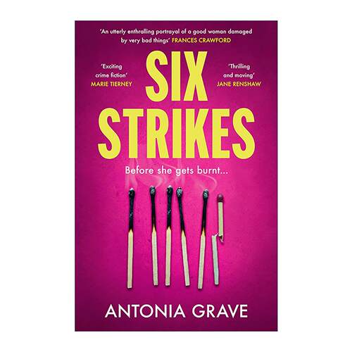 英文原版 Six Strikes 六次击杀 心理惊悚 犯罪悬疑 女性复仇 Antonia Grave 英文版 进口英语原版书籍