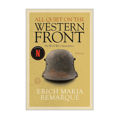 英文原版 All Quiet on the Western Front 西线无战事 Erich Maria Remarque埃里希·玛丽亚·雷马克英文版 进口英语原版书籍