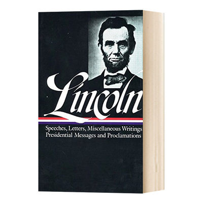 英文原版 Abraham Lincoln Speeches and Writings Vol. 2 1859-1865 LOA  英文版