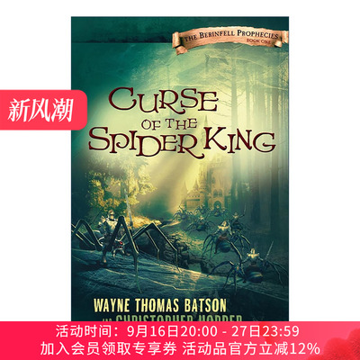 英文原版 Curse of the Spider King 蜘蛛王的诅咒 贝费尔预言系列 英文版 进口英语原版书籍