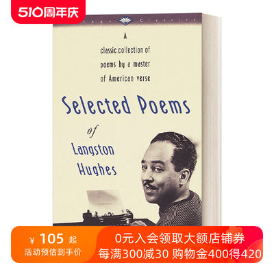 英文原版 Selected Poems of Langston Hughes Vintage Classics 兰斯顿 休斯诗集精选 美国诗歌大师经典诗集 英文版 进口英语书籍