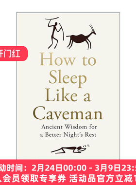 英文原版 How to Sleep Like a Caveman 像野人一样睡觉 学习古老的休眠法则 Merijn van de Laar 英文版 进口英语原版书籍