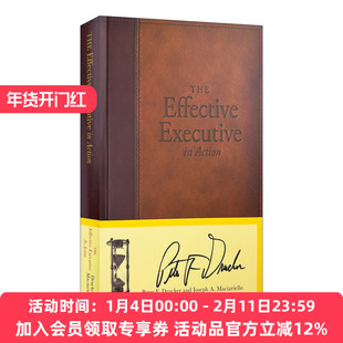 卓有成效管理者的指导手册  英文原版 The Effective Executive in Action 英文版 进口英语原版书籍