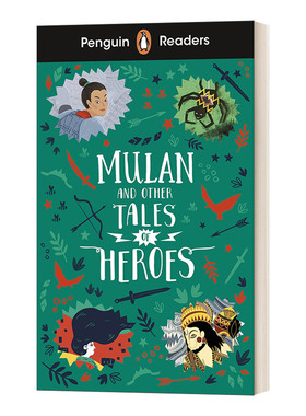 英文原版 Penguin Readers Level 2 Mulan and Other Tales of Heroes ELT Graded Reader 企鹅分级阅读2 木兰和其他英雄故事