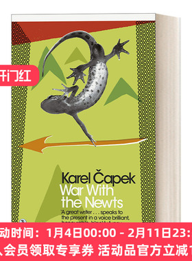 鲵鱼之乱 英文原版 War with the Newts 卡·恰佩克 企鹅现代经典 Penguin Modern Classcis 英文版 进口英语原版书籍