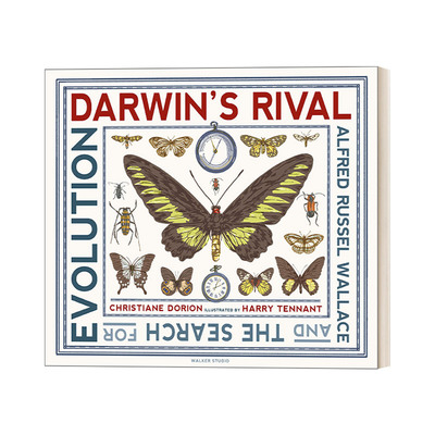 达尔文的竞争对手 英文原版 Darwin's Rival 阿尔弗雷德的进化论 精装 英文版 进口英语原版书籍