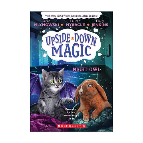 英文原版 Upside-Down Magic 8 Night Owl 失控的魔法8 英文版 进口英语原版书籍